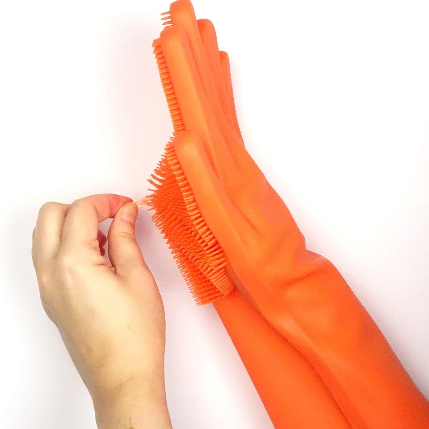 Silicone Glove with Multi-Function Blade for Cutting and Cleaning Vegetables Fruit and Other Cultures Gardening Tool (1 Pc) Silicone Glove with Multi-Function Blade for Cutting and Cleaning Vegetables Fruit and Other Cultures Gardening Tool (1 Pc)